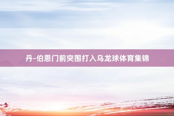 丹-伯恩门前突围打入乌龙球体育集锦
