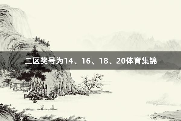 二区奖号为14、16、18、20体育集锦